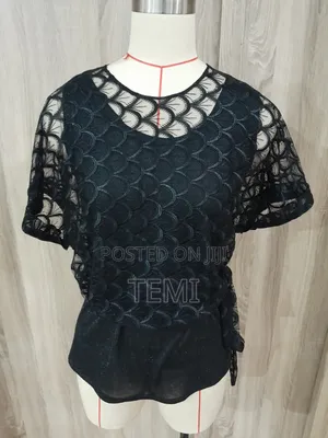 Bespoke Sleek Chic Lace Top