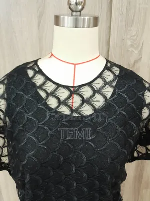 Bespoke Sleek Chic Lace Top