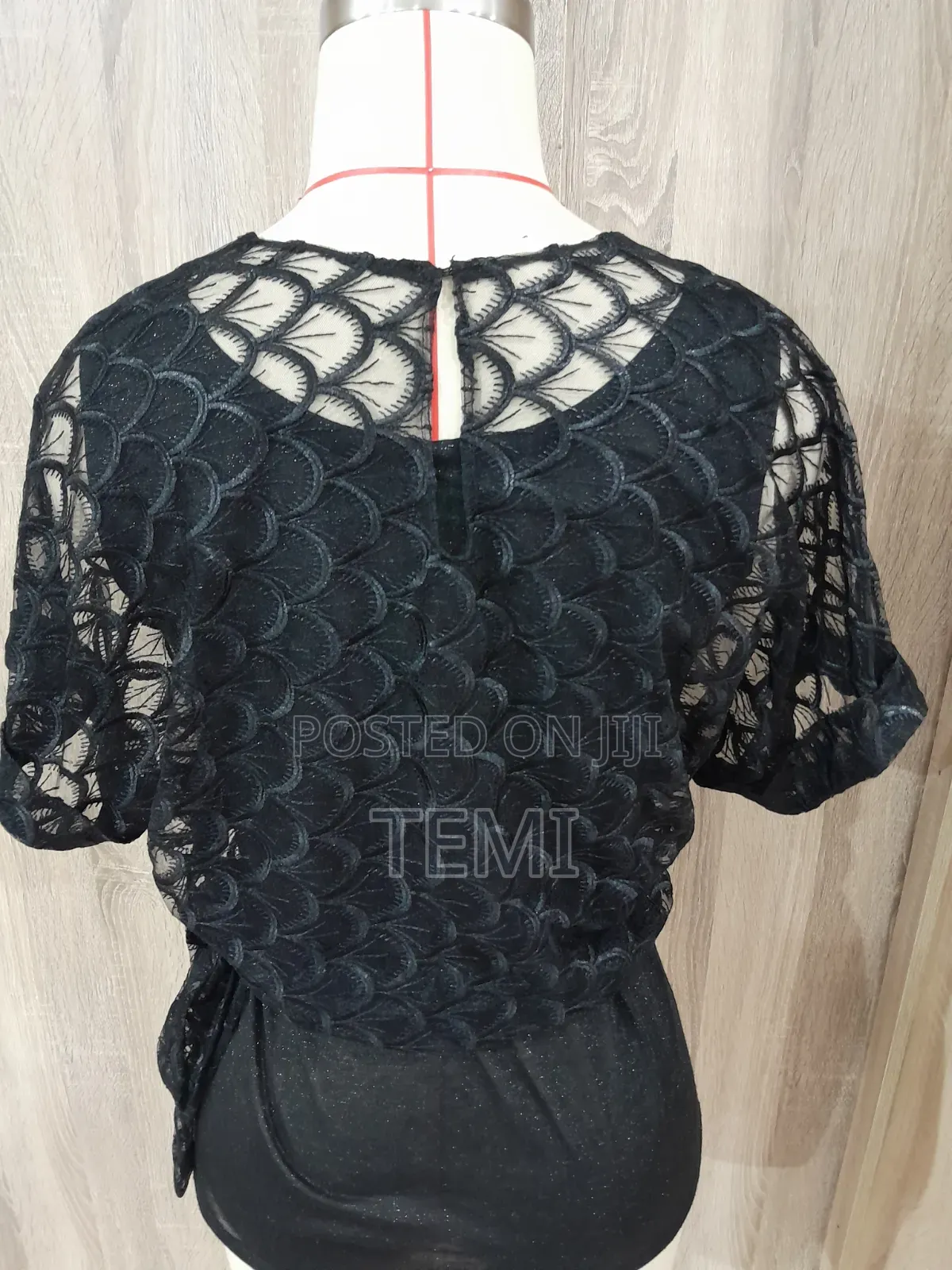 Bespoke Sleek Chic Lace Top