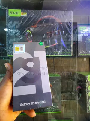 New Samsung Galaxy S21 Ultra 5G 256 GB Black