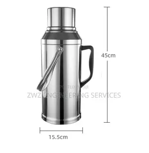 Large Capacity Long Hour Hot Water Thermal Flask - 3.2 Liters