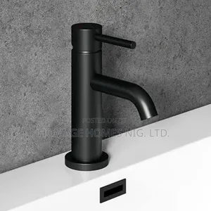 Basin Tap, Non Mixer Black