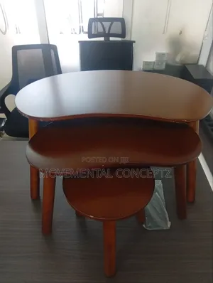 3in1 Brown Wooden Sidetables