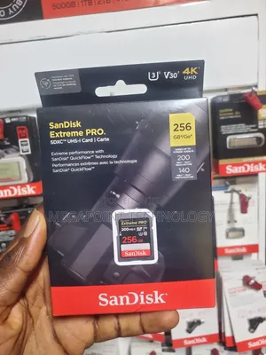 Sandisk Extreme Pro 256gb Sd Card 200mbps