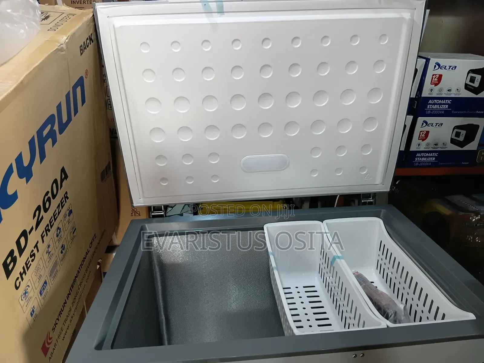 Skyrun Bd-260 Fast Deep Freezer With 2 Baskets