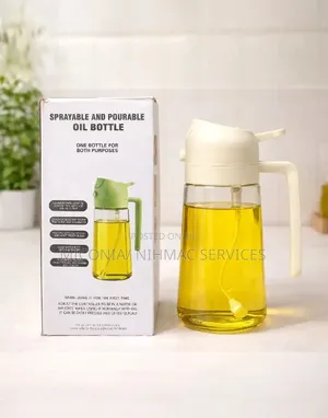 2-in-1 Sprayable & Pourable Oil Bottle