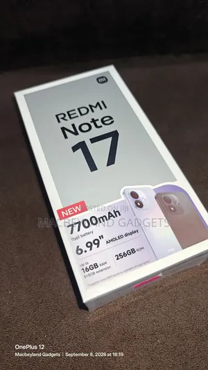 New Xiaomi Redmi Note 17 256 GB Purple