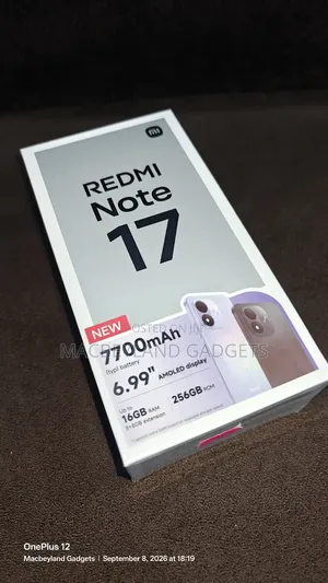 New Xiaomi Redmi Note 17 256 GB Purple