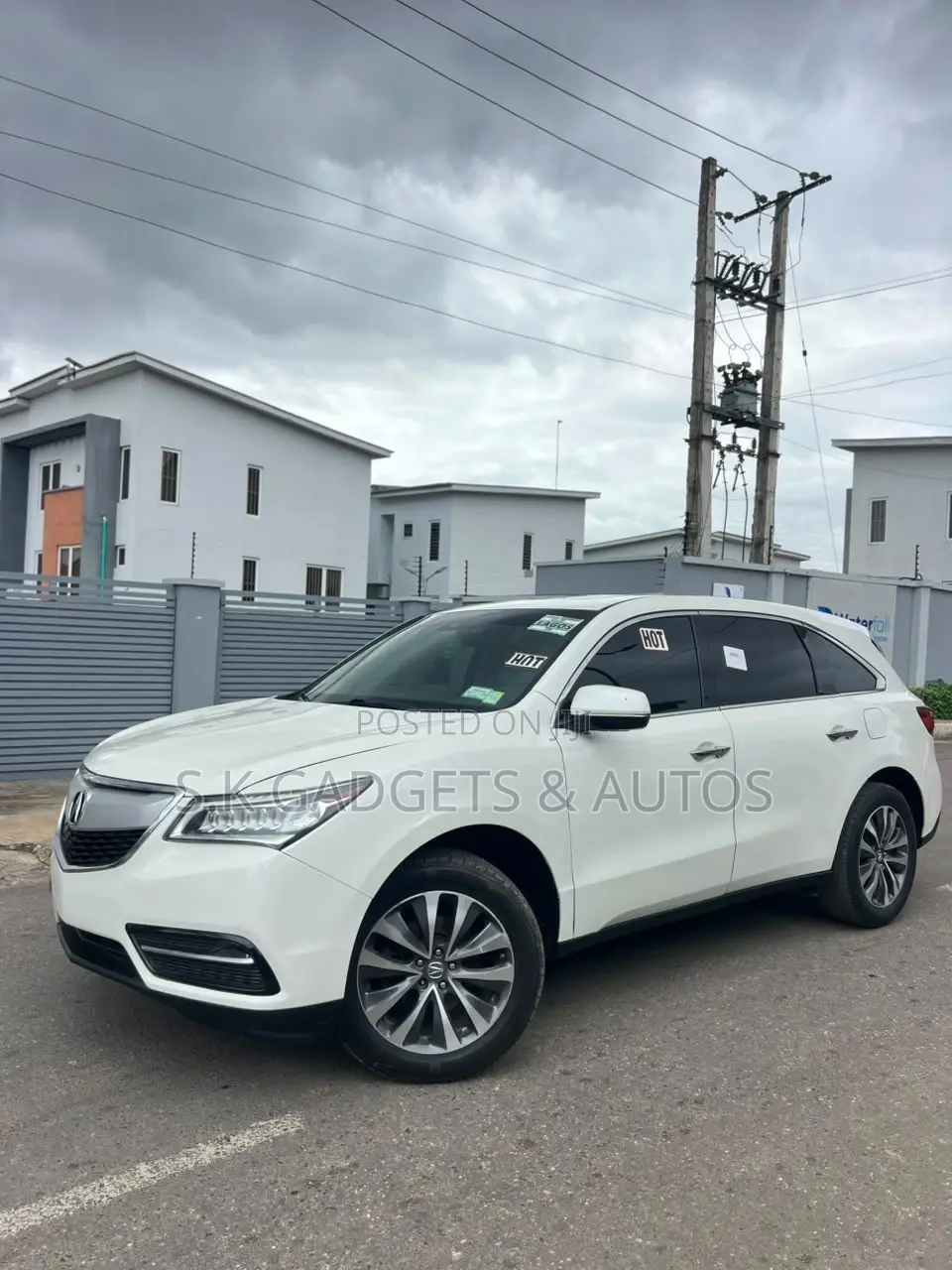 Acura MDX 2017 White