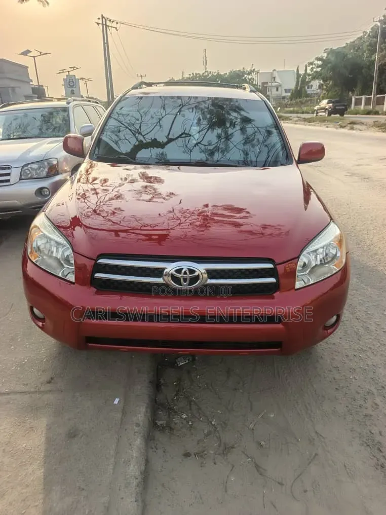 Toyota RAV4 2008 Red