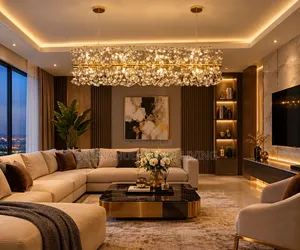 Modern Chandeliers Light for Living Room Dining Room Led Chandelier