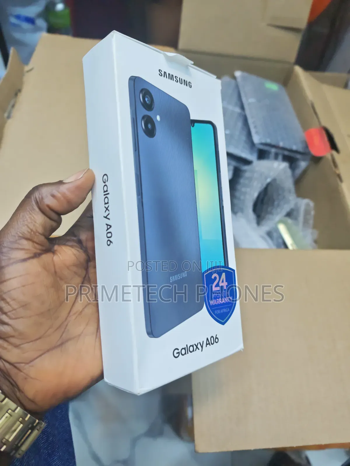 New Samsung Galaxy A06 64 GB Black