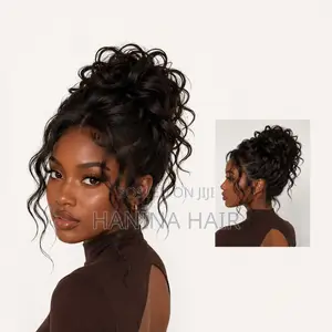 Messy Hair Buns Clip