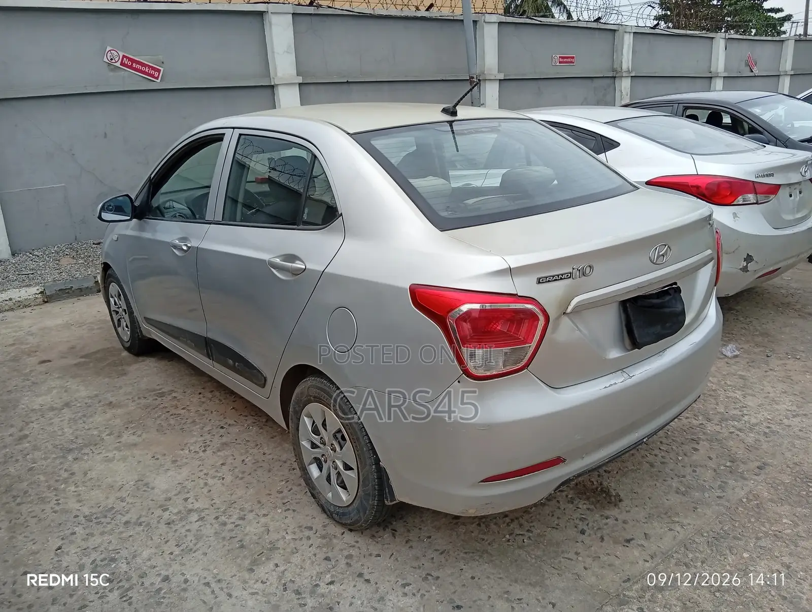 Hyundai Xcent 2015 Silver