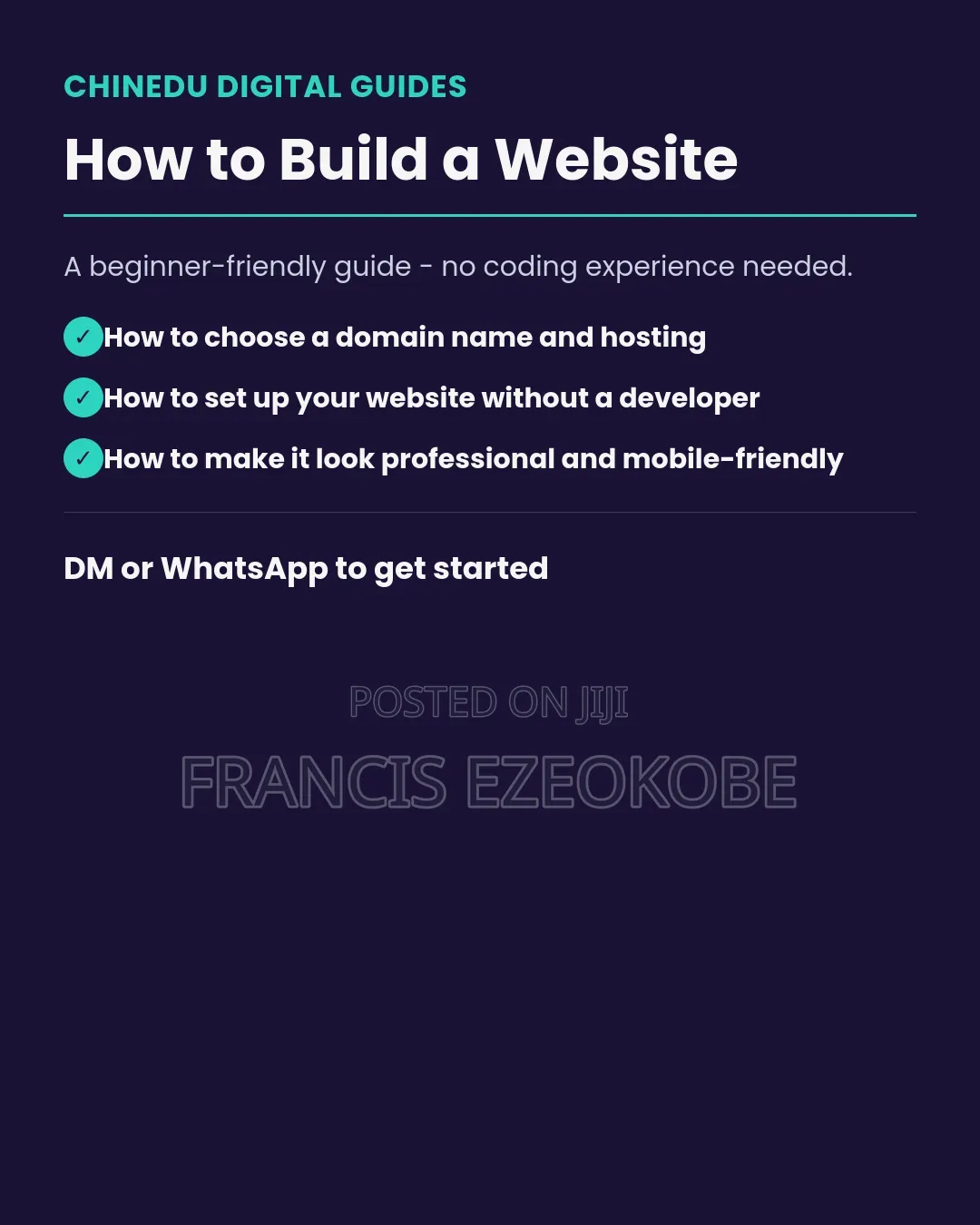 How to Build a Website - Beginner Guide