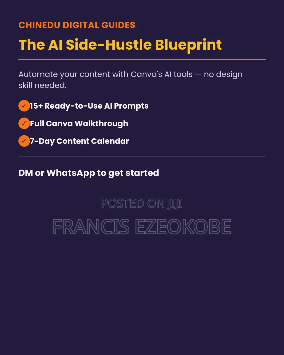 The AI Side-Hustle Blueprint - How to Create Magic Content With Canva