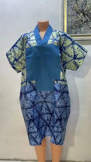Short Kampala Patches Gowns