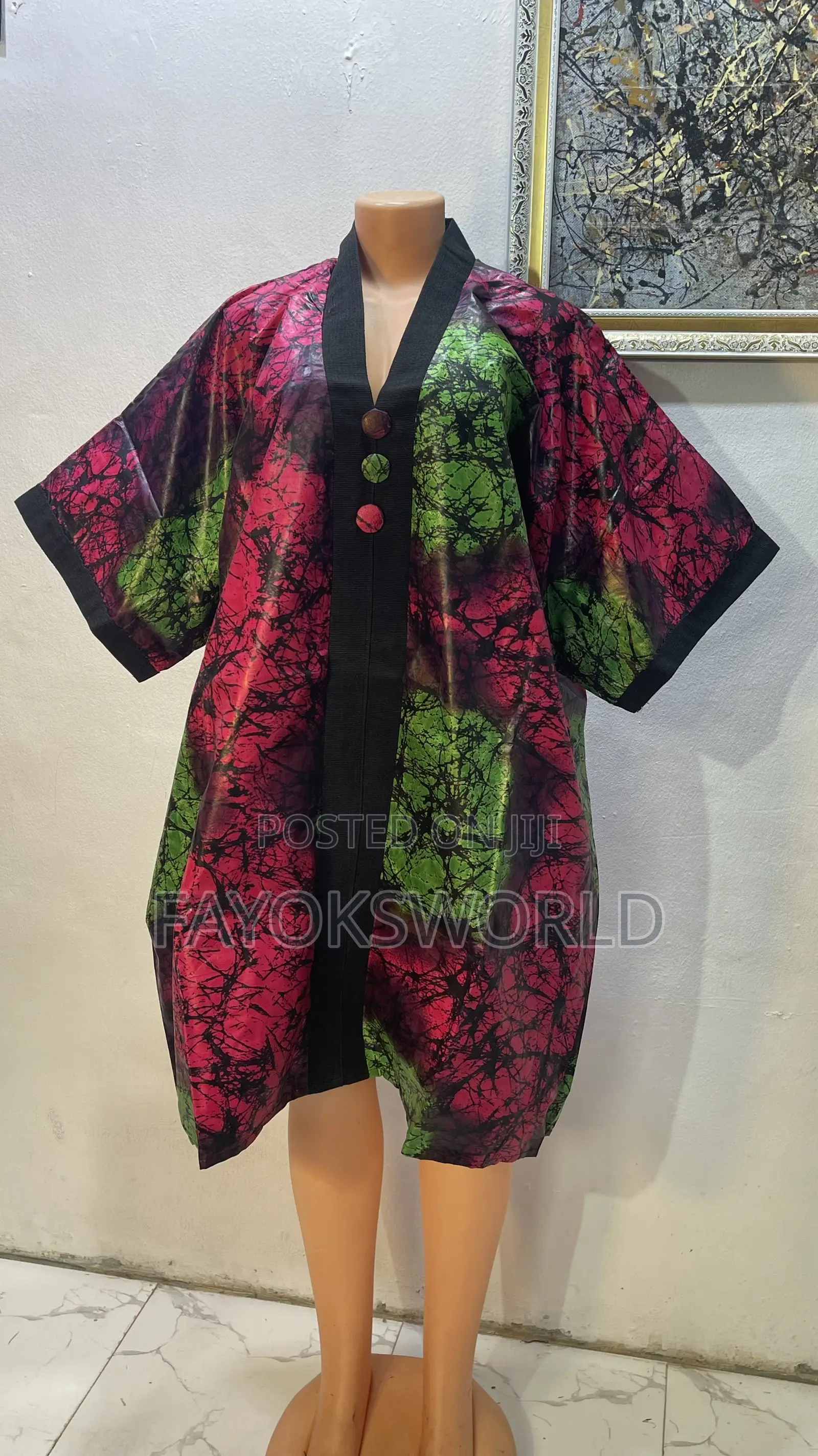 Short Kampala Patches Gowns