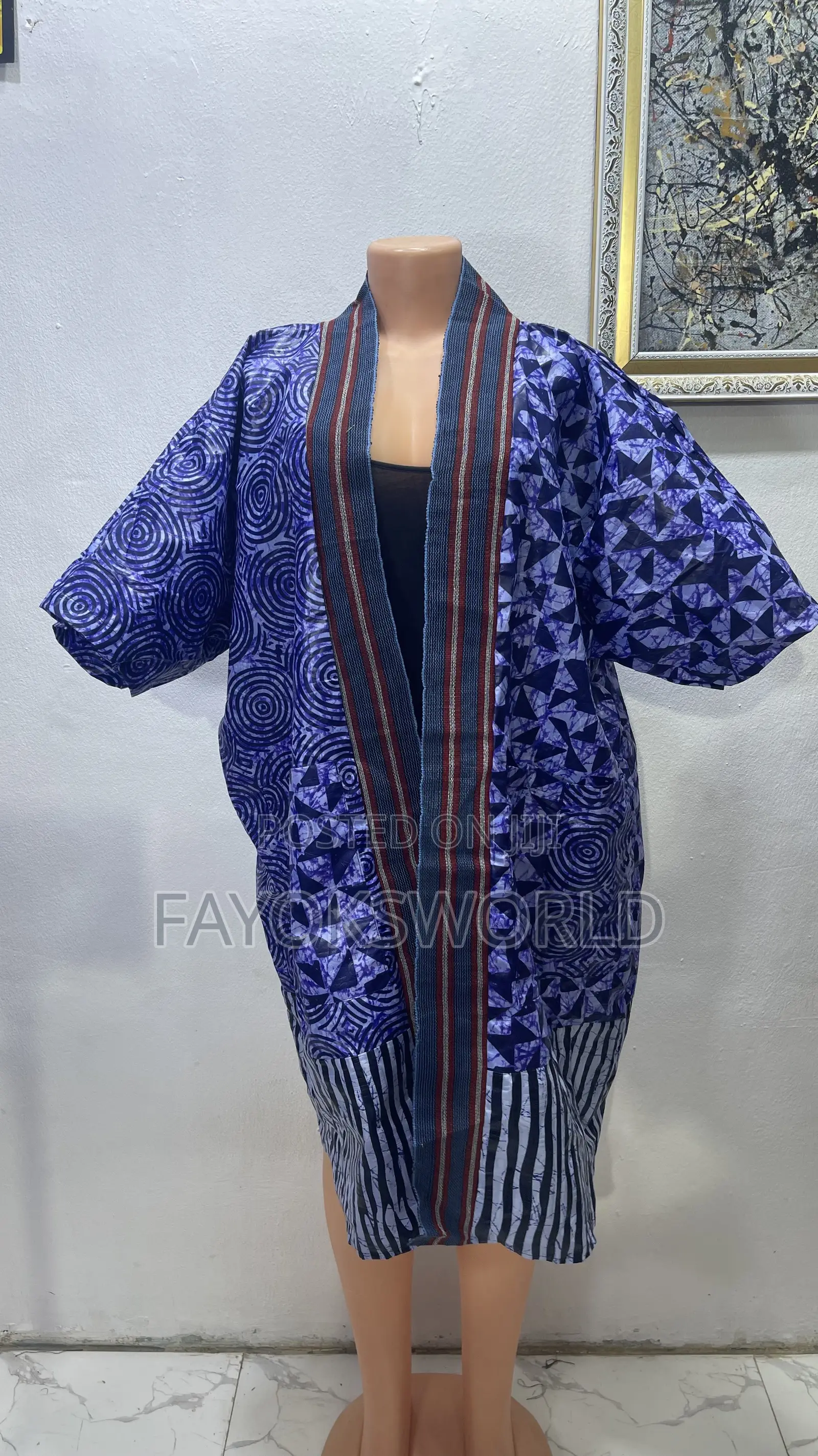 Short Kampala Patches Gowns