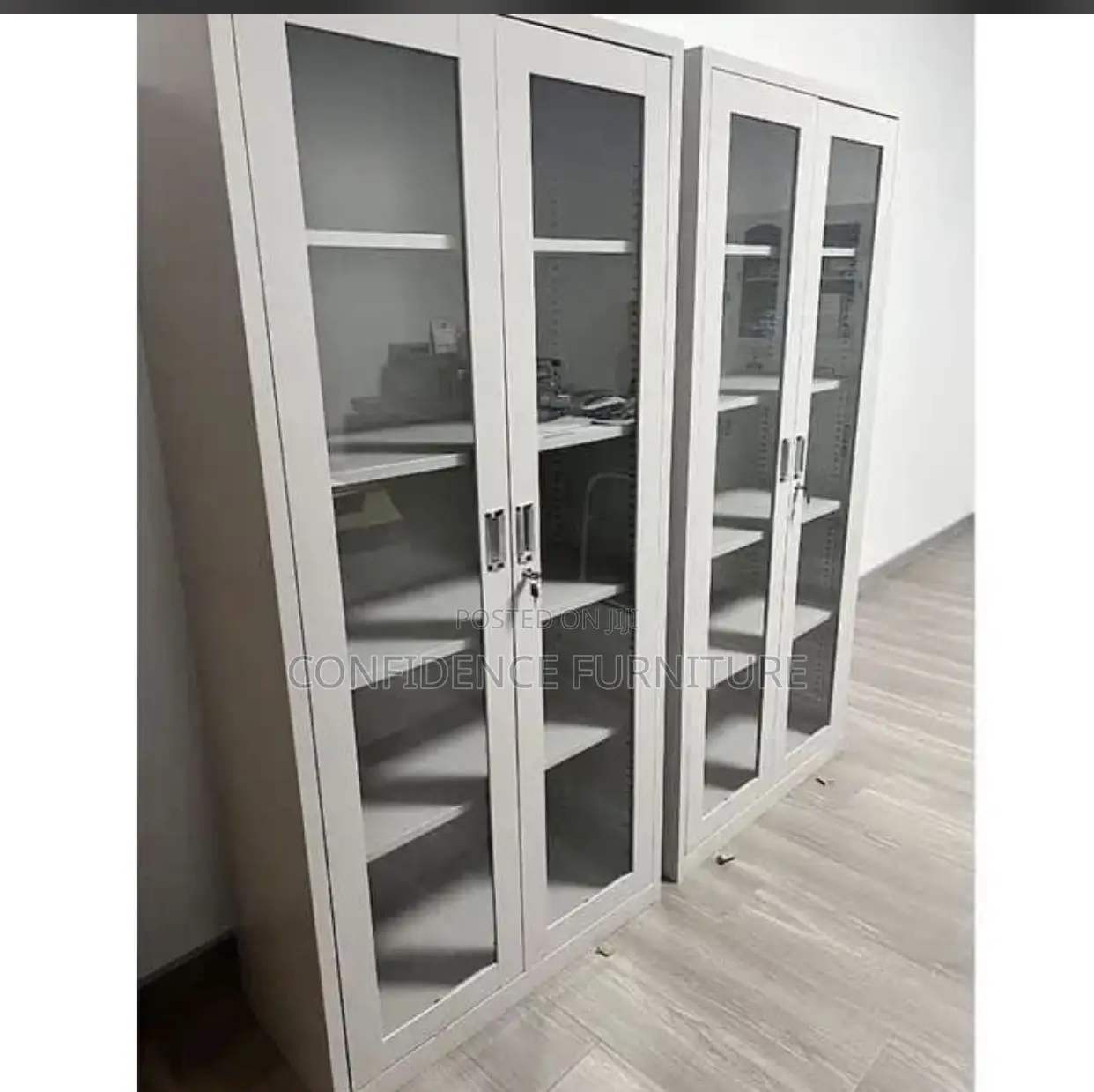 Full Glass File Caninet