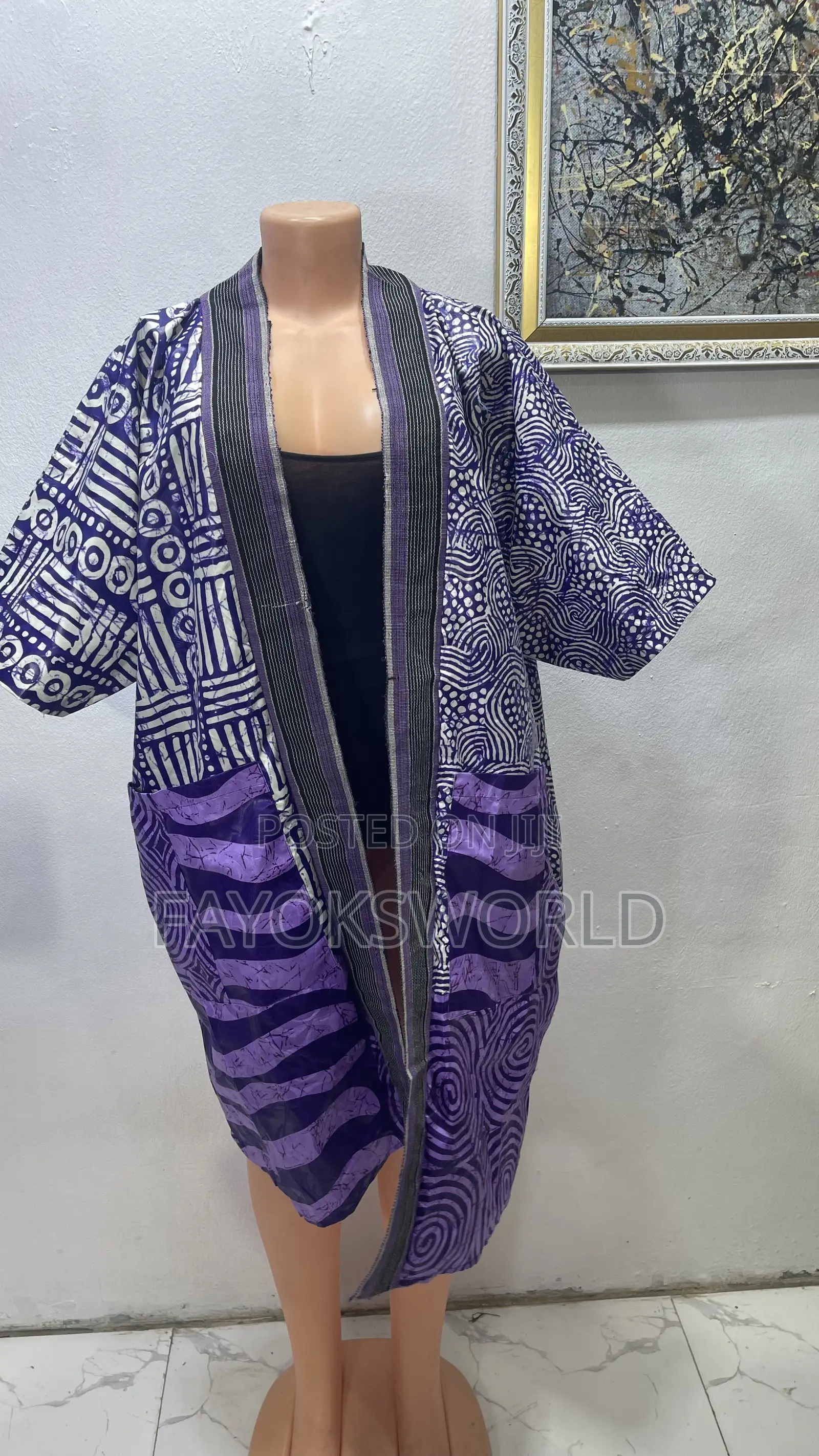 Short Kampala Patches Gowns