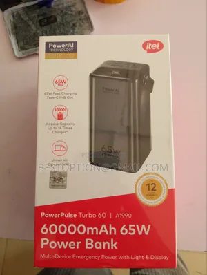 Laptop Power Bank 60,000mah 65w Power Bank