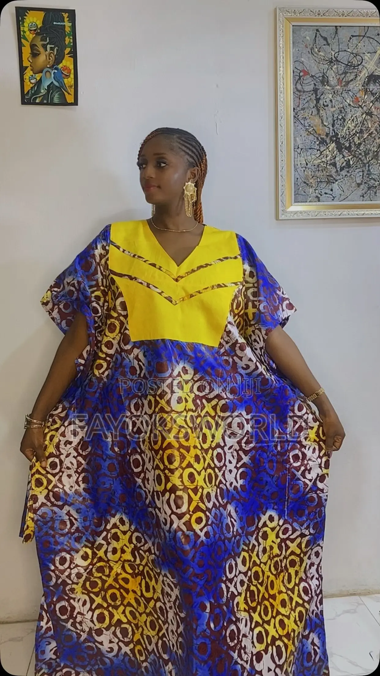 Kampala Asooke Long Gown