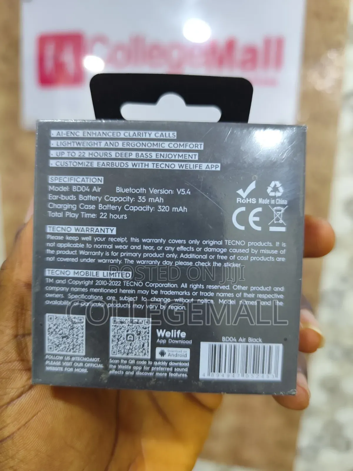 TECNO Buds 4 Air