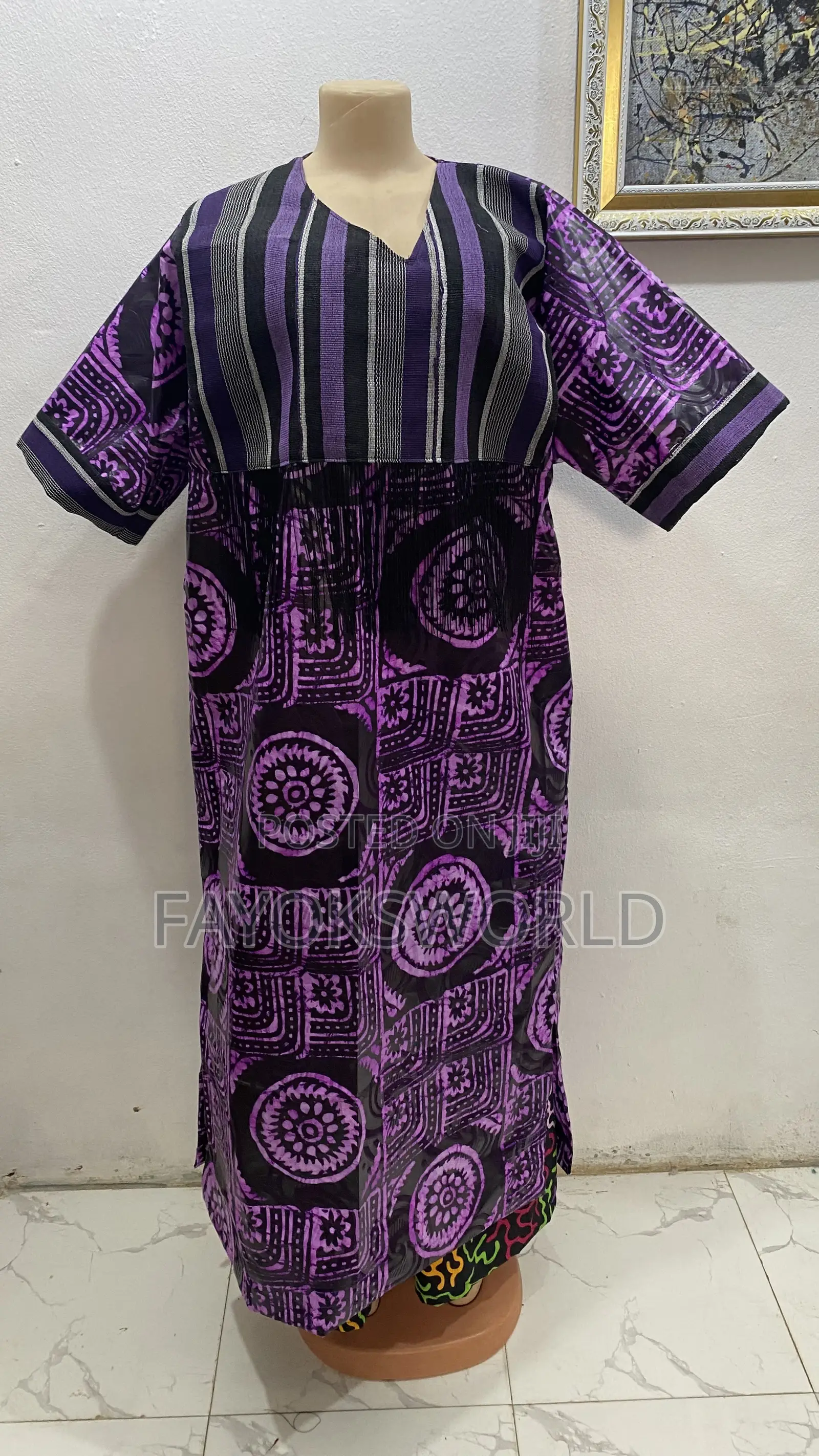 Kampala Asooke Long Gown