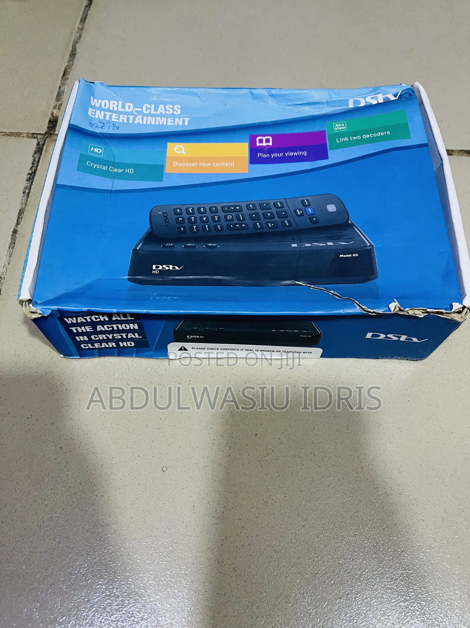 Fairly Used DSTV Decoder Dish for Sale!