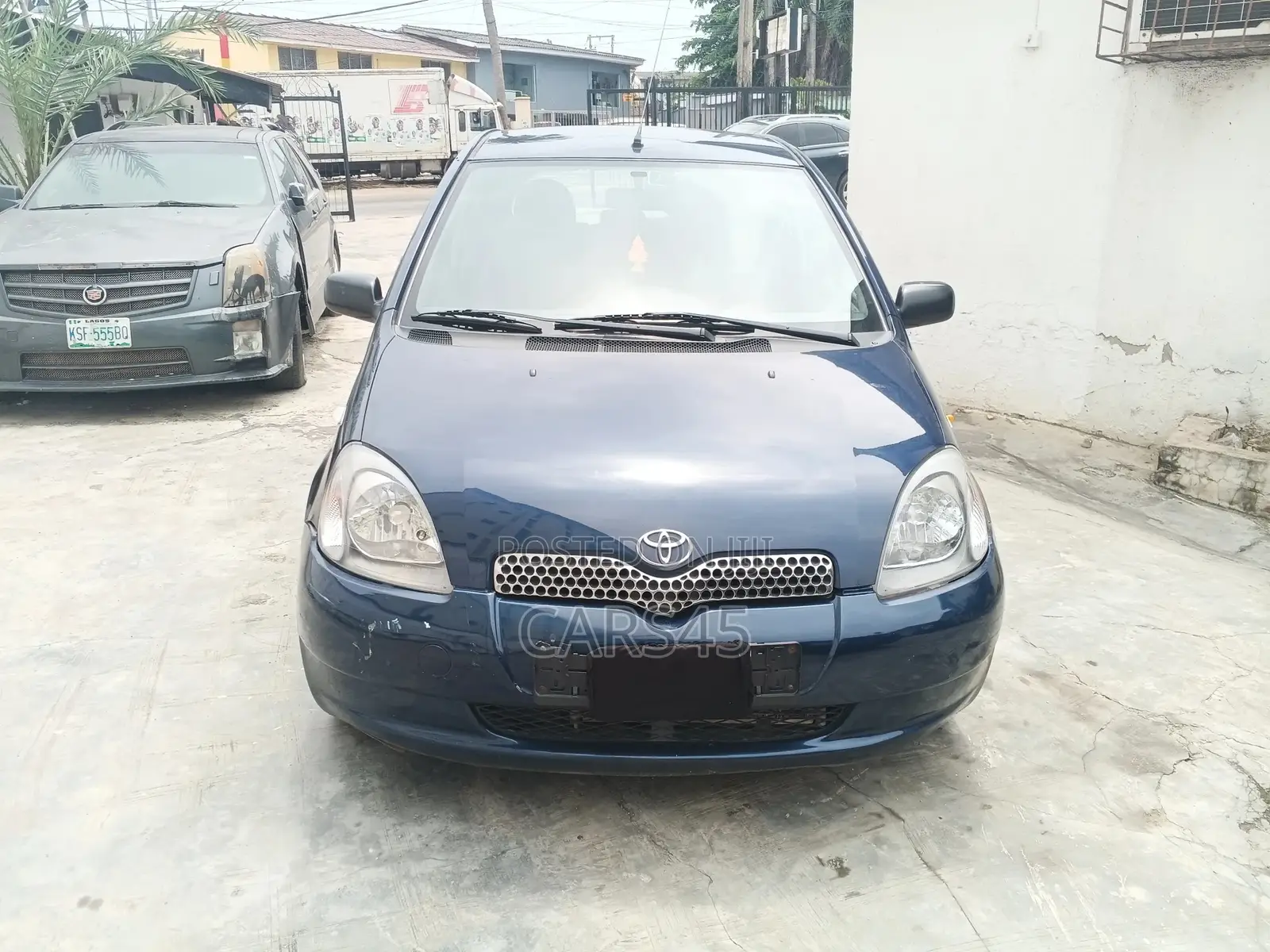 Toyota Yaris 2003 Blue