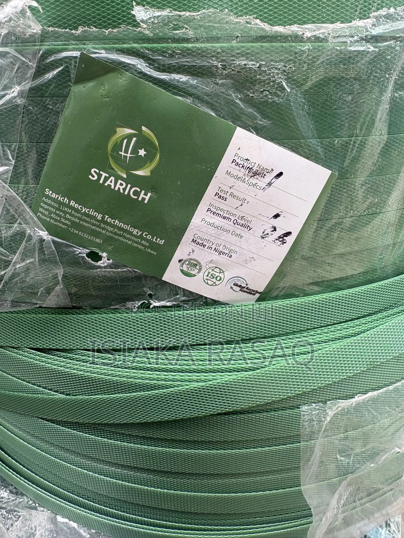 Heavy Duty Strapping Rope