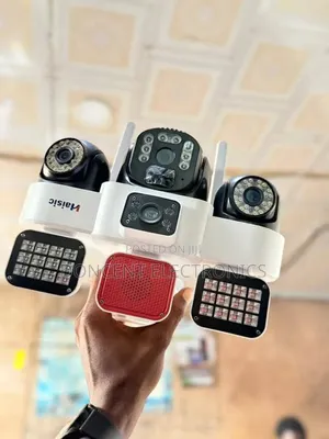 Haisic HS-A93 Solar-Powered Multi-Lens Outdoor Security Camera