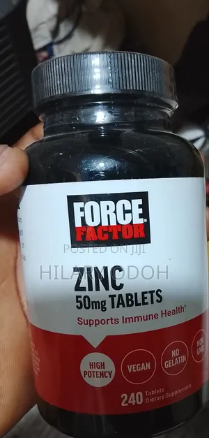 Force Factor, Zinc, 50 Mg, 240 Tablets