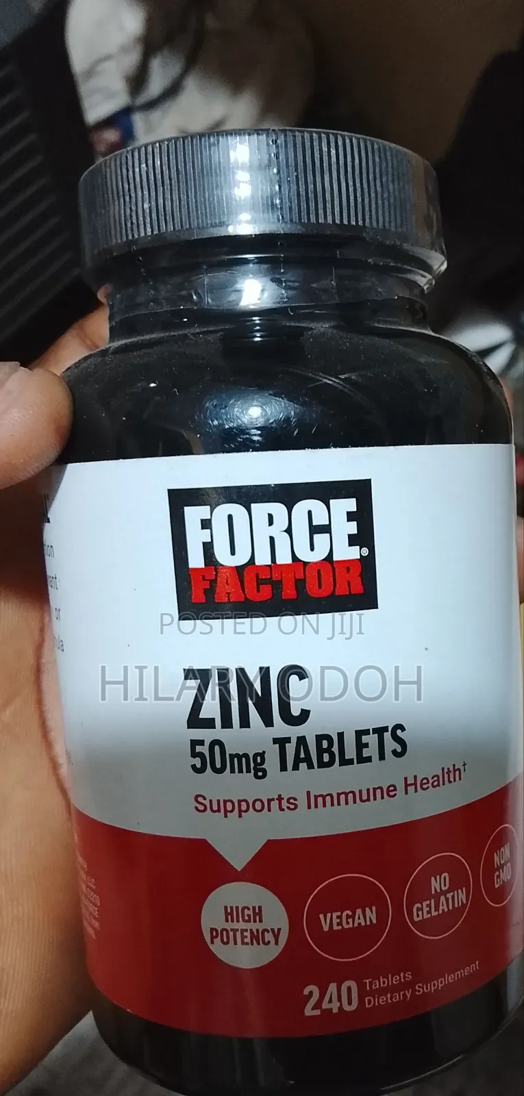 Force Factor, Zinc, 50 Mg, 240 Tablets