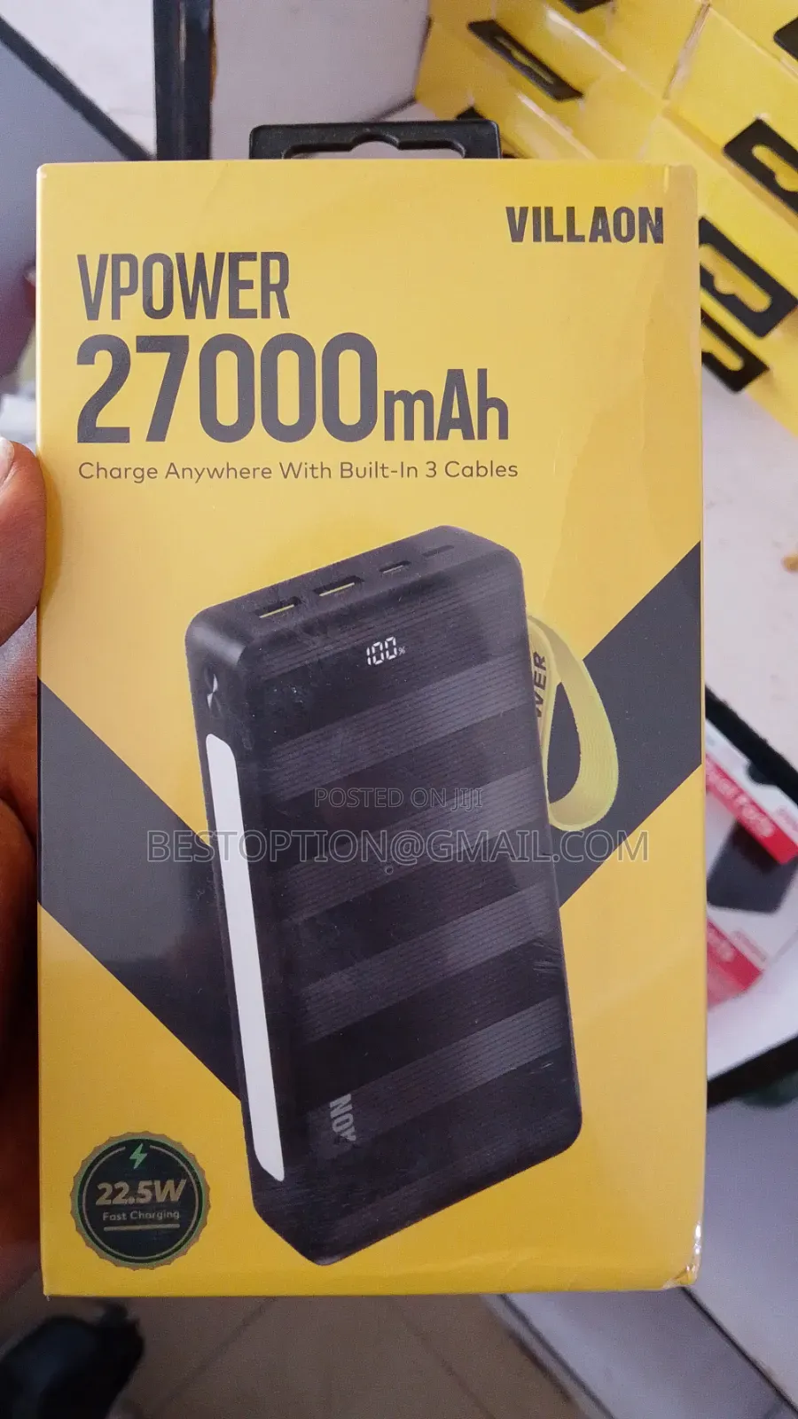 V Power 27,000mah