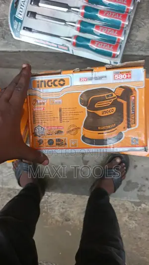 Ingco 20V Cordless Random Orbit Sander (Model:CROSLI2002)brushless