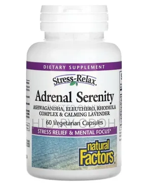 Natural Factors Adrenal Serenity 60caps,