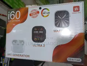 I60 Suit Extreme 12 In1 Smart Watch Set