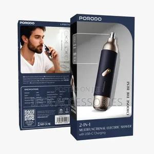 PORODO 2-in-1 Multifunctional Electric Shaver