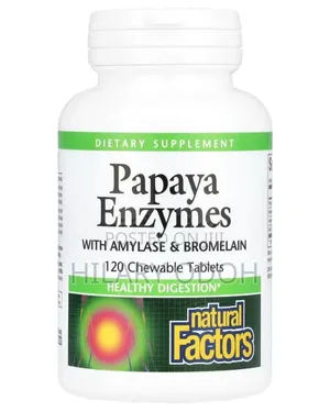 Natural Factors Papaya Enzymes