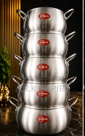 5-Piece Cooking Pot Set