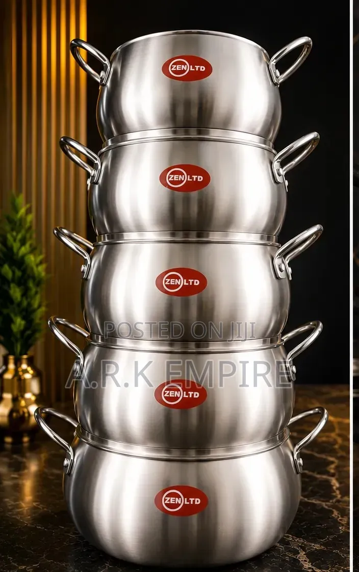 5-Piece Cooking Pot Set