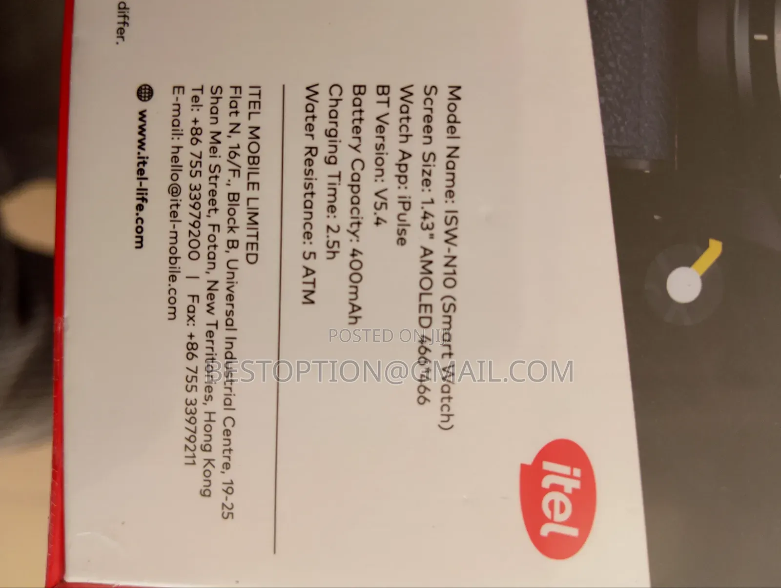 Itel Apex N10