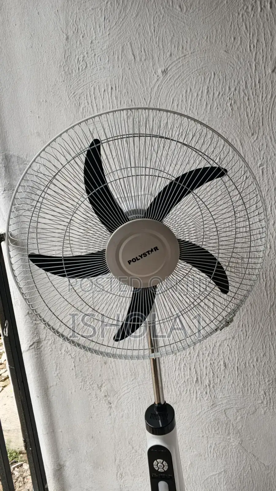Polyester Rechargeable Fan 18inch
