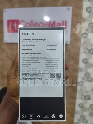 New Infinix Hot 70 128 GB Black