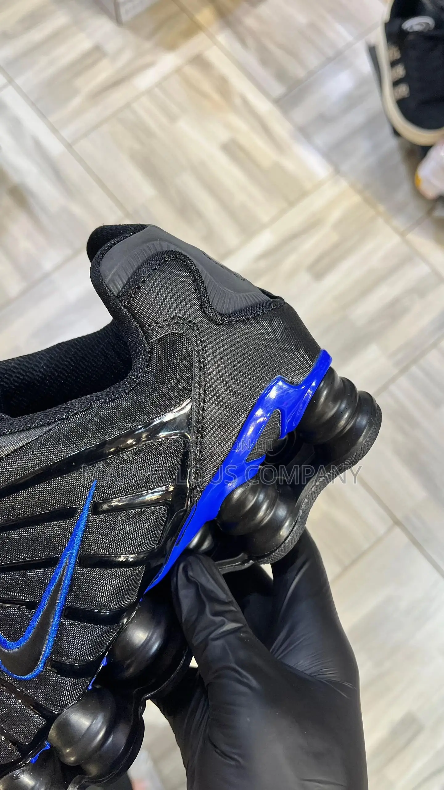 Nike Shox TL Black Origin Blue