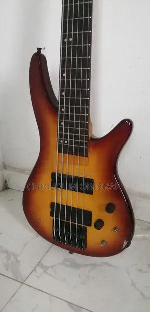 LAZER 6-String Active Bass Guitar — Intermediate Grade