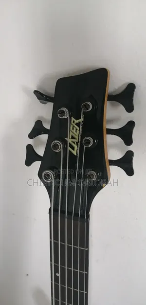 LAZER 6-String Active Bass Guitar — Intermediate Grade
