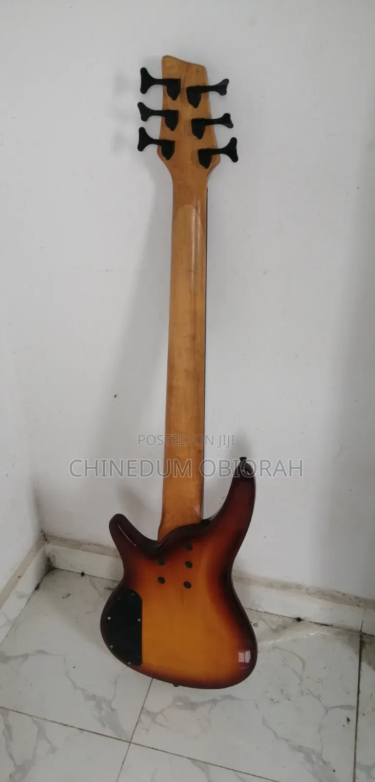 LAZER 6-String Active Bass Guitar — Intermediate Grade